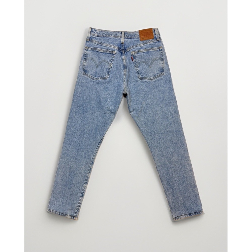 Levi Straight Leg 501 Premium Jeans 26 Light Wash Nice